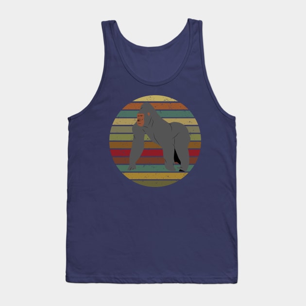 gorilla vintage Tank Top by hatem